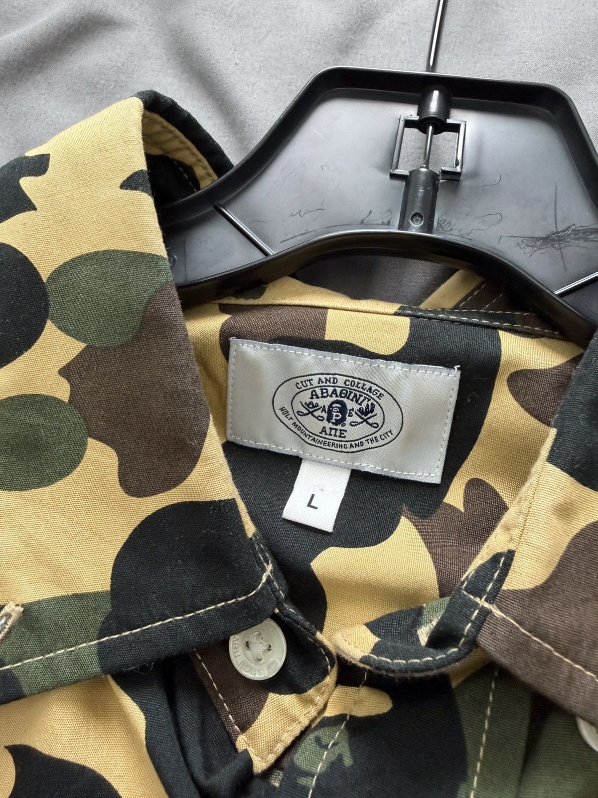Bape Bape Camo Button Up Shirt Size US L / EU 52-54 / 3 - 2 Thumbnail