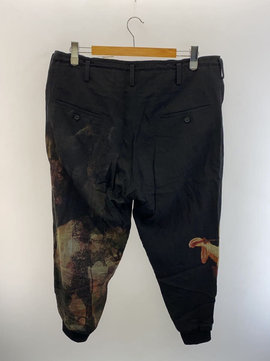 Yohji Yamamoto yohji yamamoto POUR HOMME A-NIGHTMARE RIBBED HEM PANTS Size US 37 - 2 Thumbnail