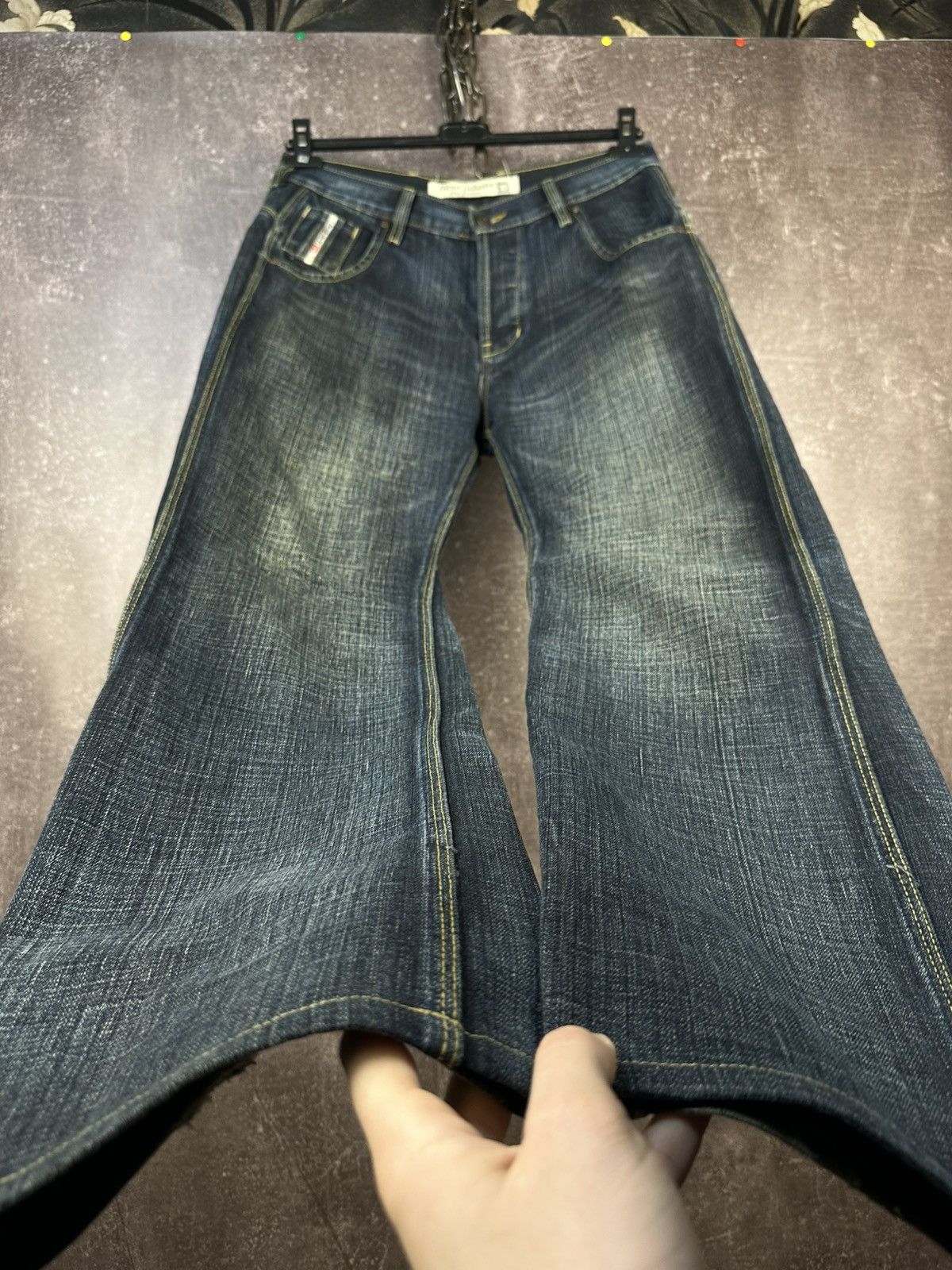 Diesel Diesel Vintage Jeans Faded Japanese Mud Washed Y2K Size US 32 / EU 48 - 4 Thumbnail