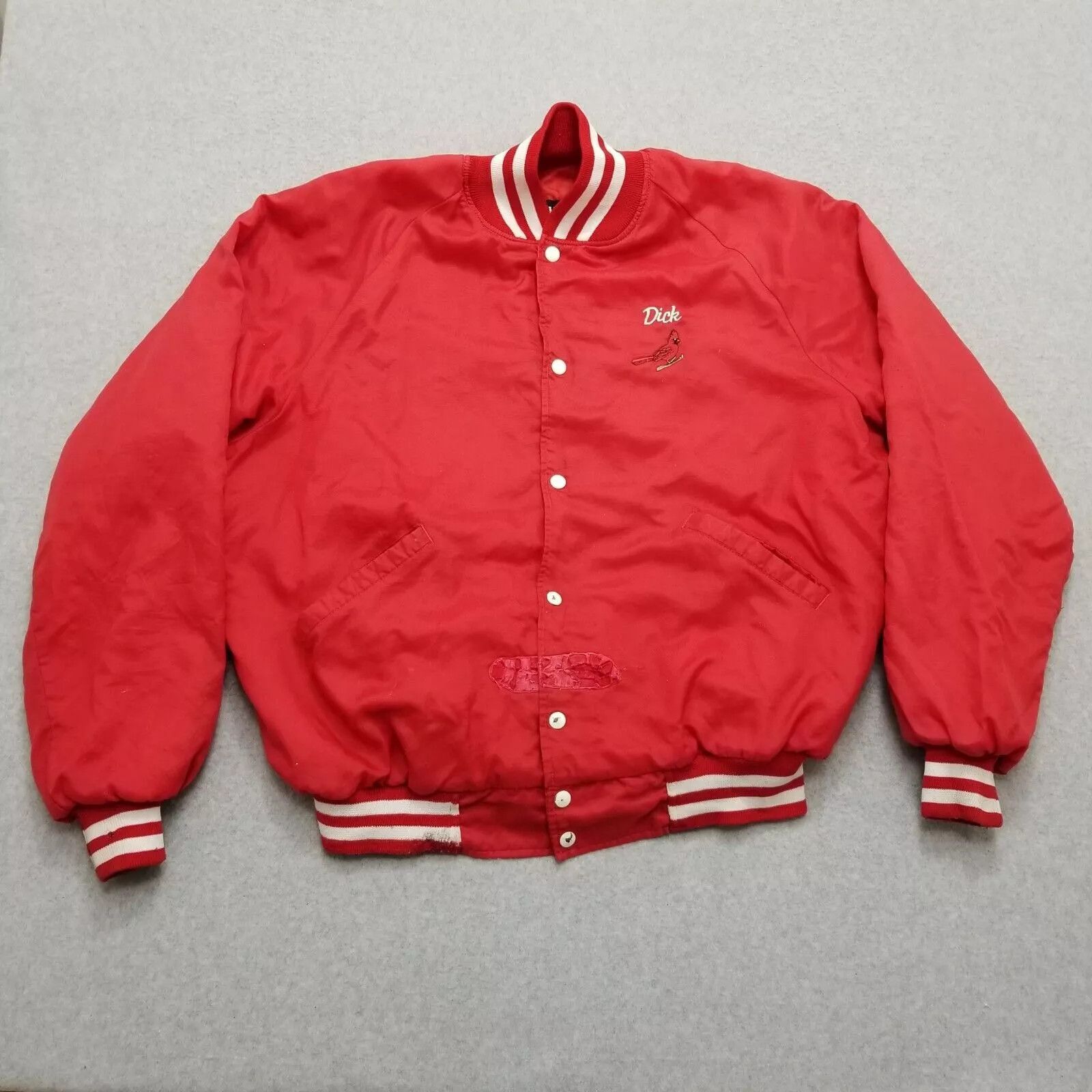 Other Vintage Butwin Jacket Mens Large Red Pockets Dick Size US L / EU 52-54 / 3 - 1 Thumbnail
