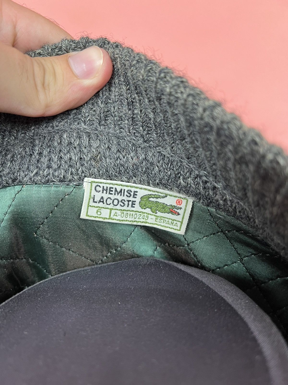Lacoste Lacoste vintage bomber jacket wool hype Size US L / EU 52-54 / 3 - 9 Thumbnail