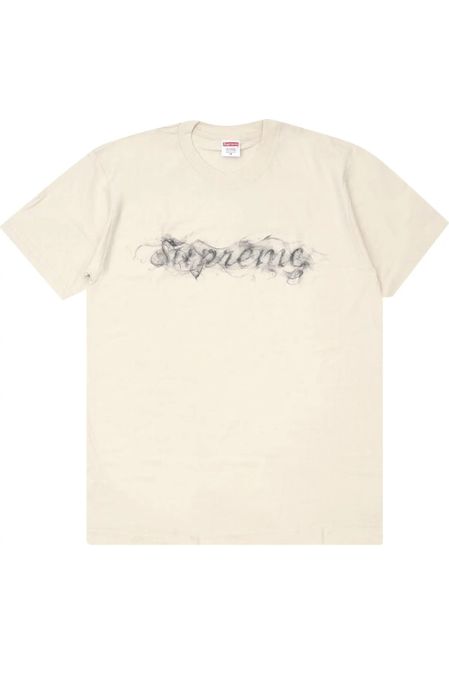 Supreme Supreme Smoke Tee Natural | Grailed