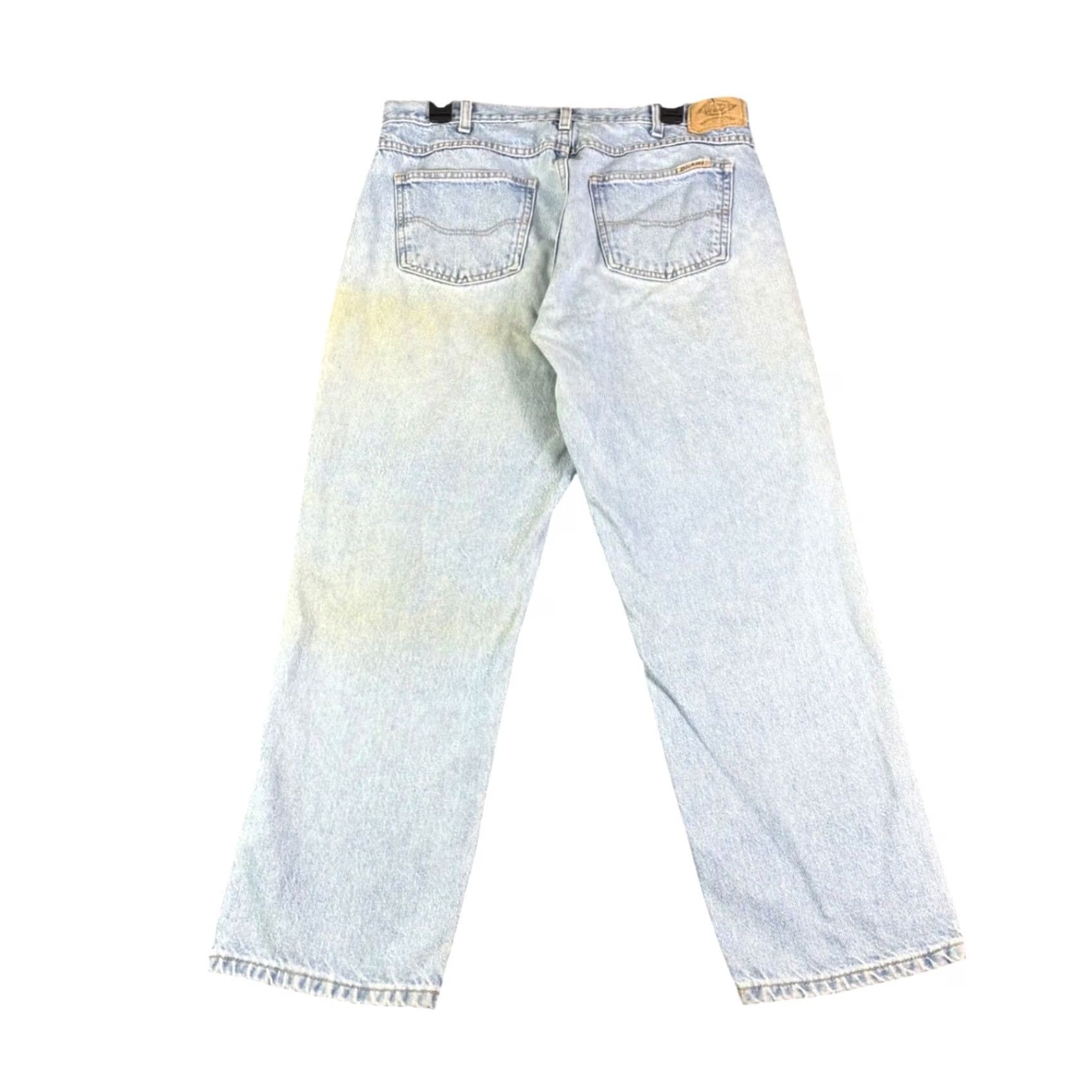 Dickies Vintage Dickies Relaxed Fit Straight Leg Jeans Light Wash Denim Mens 33x29 Size US 33 - 2 Thumbnail