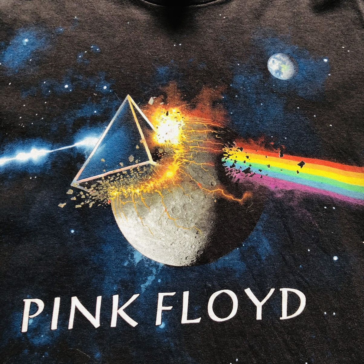 Band Tees × Pink Floyd × Vintage Vintage Pink Floyd T-Shirt tour Faded Style 90s Y2K rare Size US L / EU 52-54 / 3 - 3 Thumbnail
