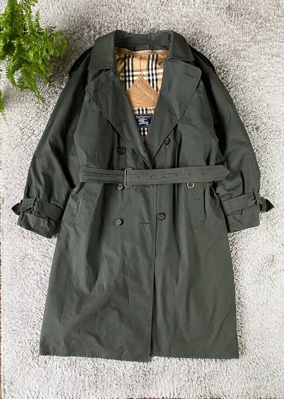 00s Burberrys Coat Luxury Vintage Rare Logo Streetwear