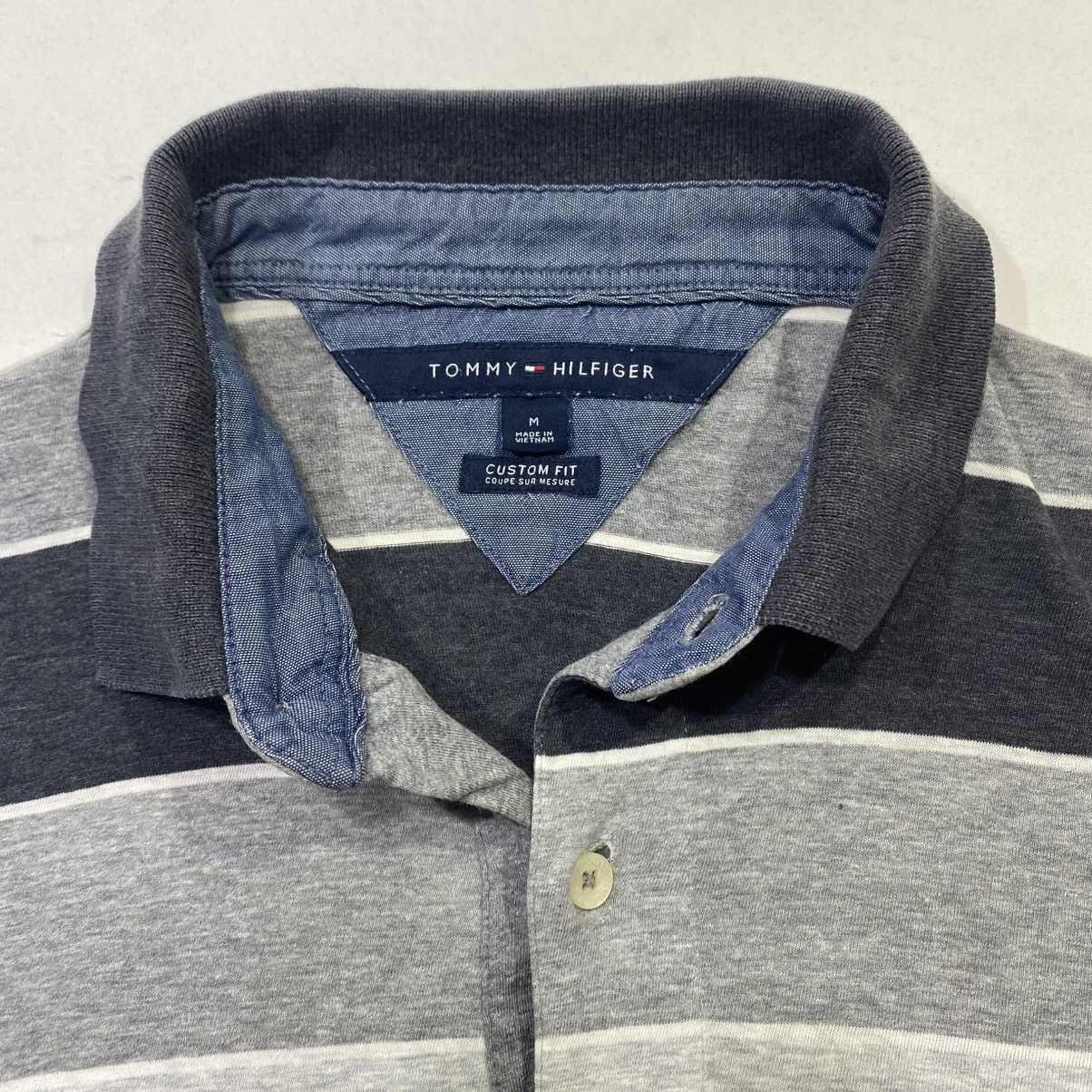 Tommy Hilfiger Tommy Hilfiger Plaid Striped Polo Shirt Size US M / EU 48-50 / 2 - 3 Thumbnail