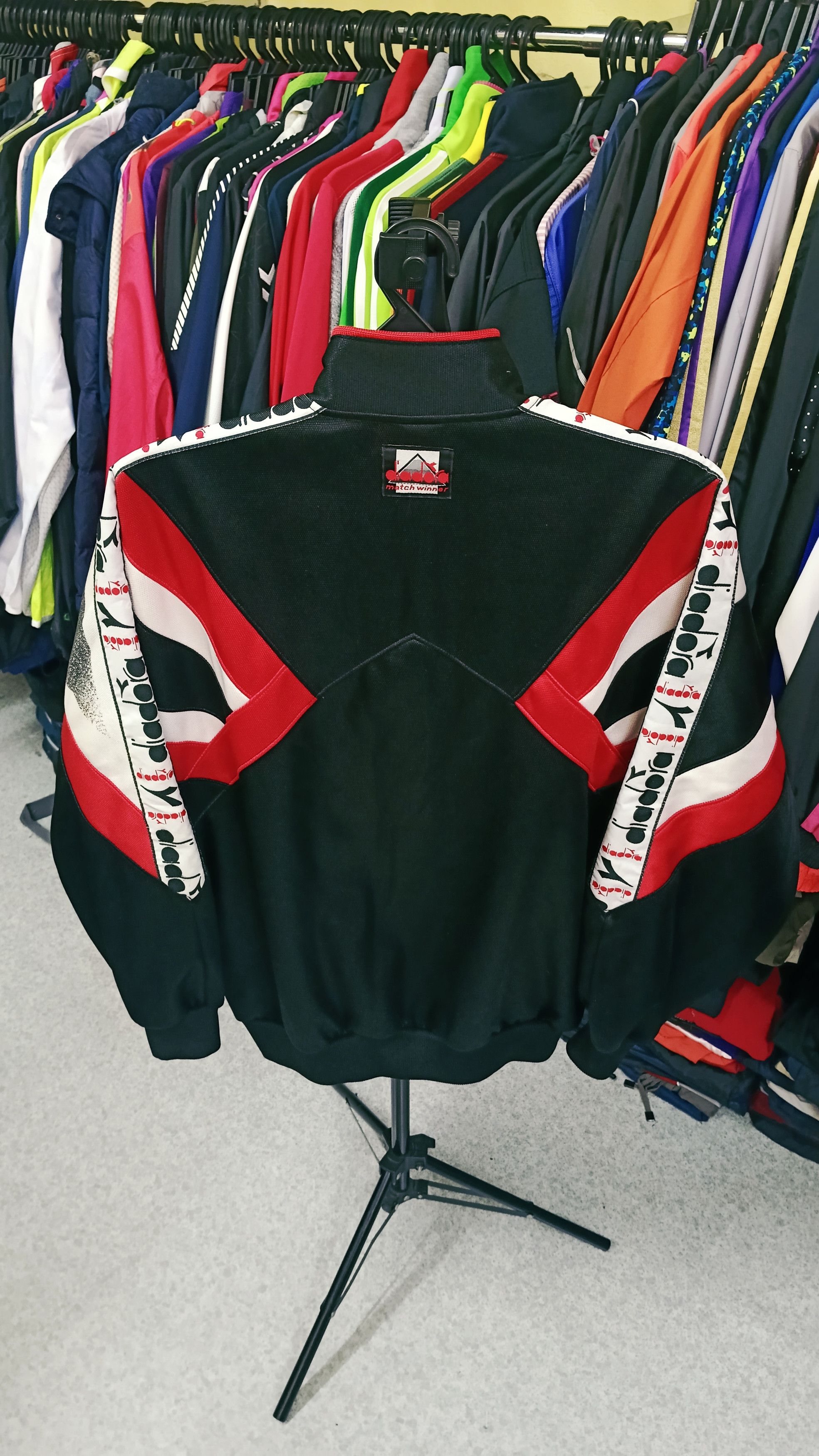 Diadora Rare Vintage Diadora Match Winner Training Sweater Size US L / EU 52-54 / 3 - 4 Thumbnail