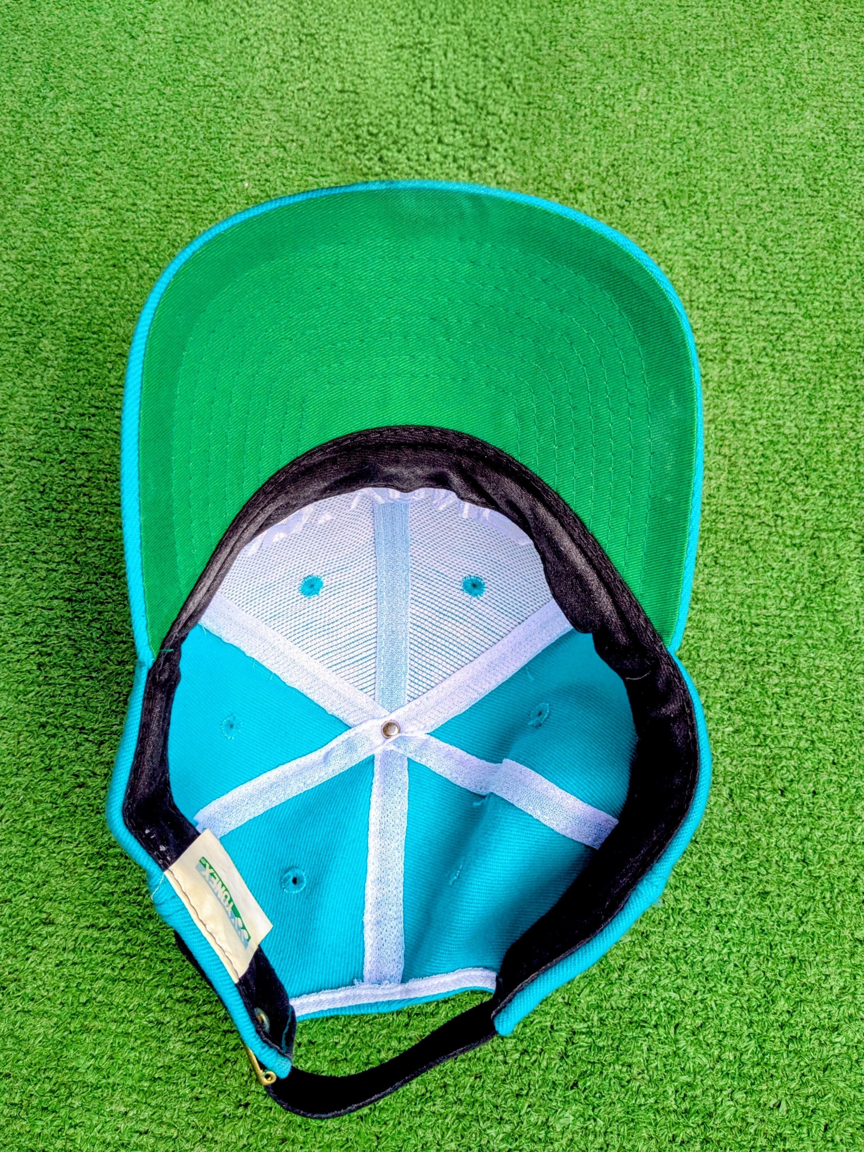 Other YONEX Vintage Hat Aqua-Blue Adjustable OSFM Wool Cap GUC Size ONE SIZE - 6 Thumbnail