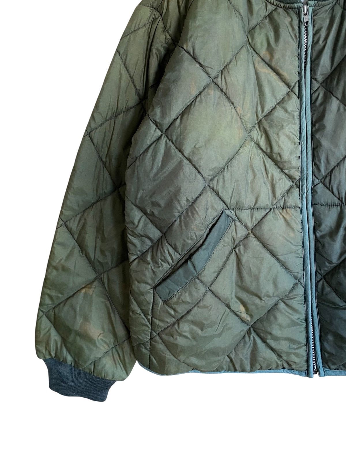 J.Crew Very Rare Vintage J.Crew Diomond Quilted Bomber Jacket 1980s Size US M / EU 48-50 / 2 - 3 Thumbnail