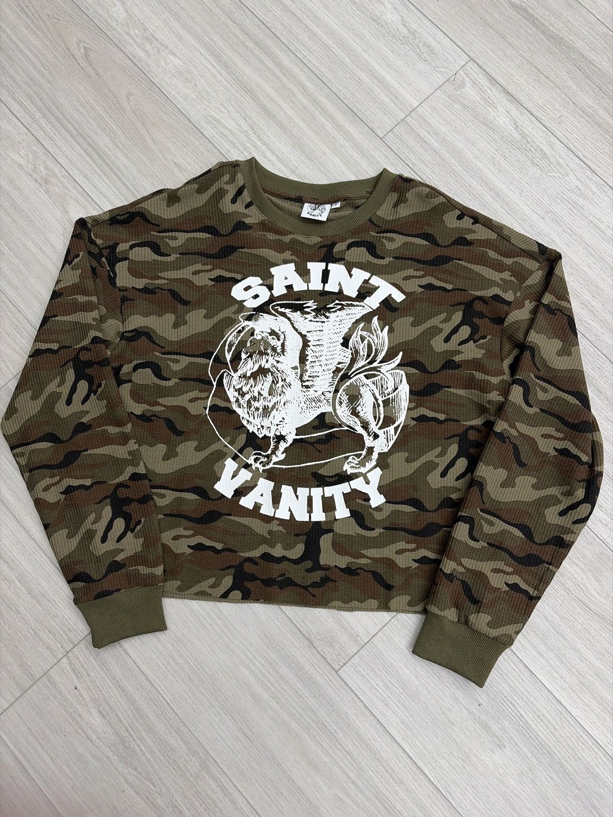 Saint Vanity Saint Vanity Thermal Long Sleeve Green Camo Size US XL / EU 56 / 4 - 1 Thumbnail