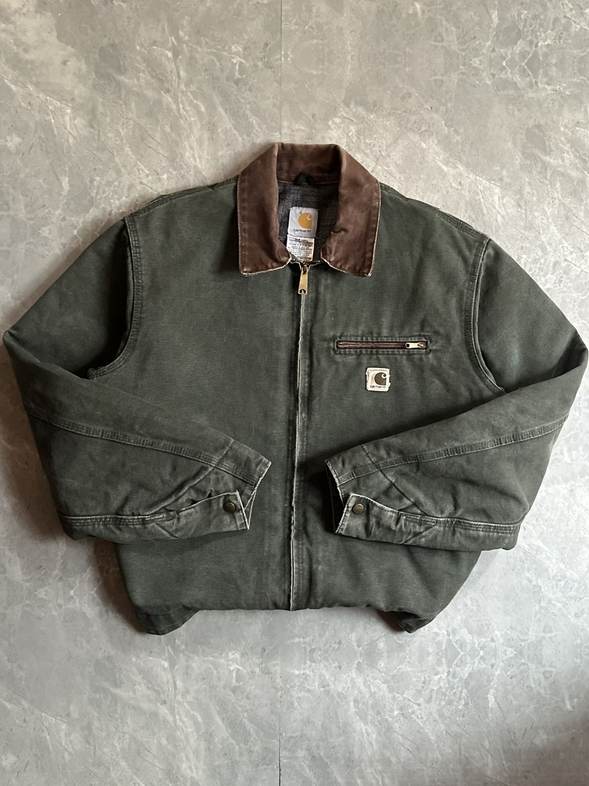 Carhartt 00’s Carhartt Detroit [ J97-MOS ] 00’s Size US L / EU 52-54 / 3 - 5 Thumbnail