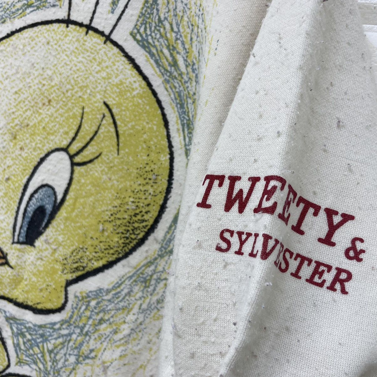 Cartoon Network Trashed Cartoon Warner Bros Looney Tunes Tweety Size US M / EU 48-50 / 2 - 7 Thumbnail