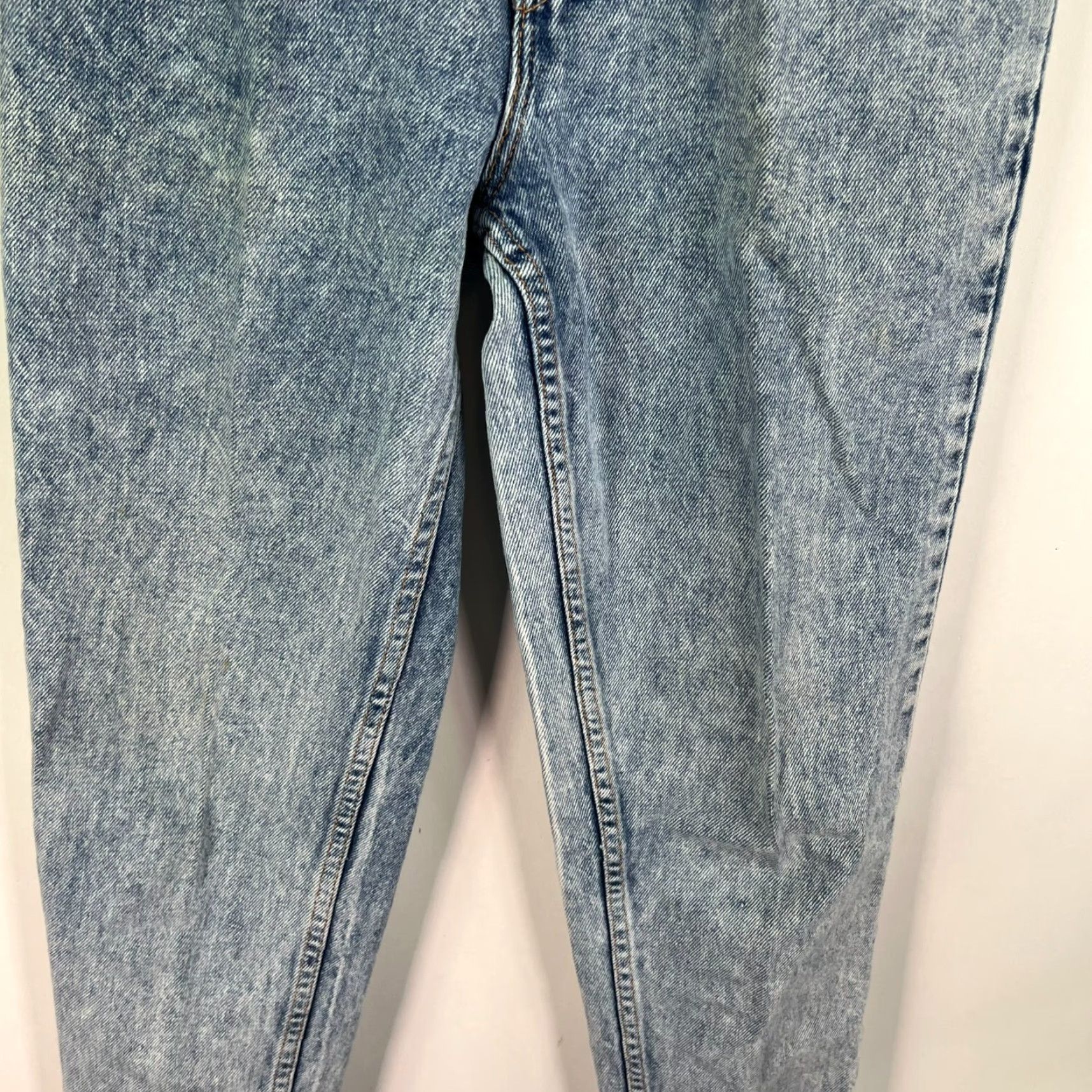 Denime VINTAGE No Excuses Jeans Women's Denim Five-Pocket Acid Wash High Rise Size 26 Blue 29 Inseam Women Size 26" / US 2 / IT 38 - 3 Thumbnail