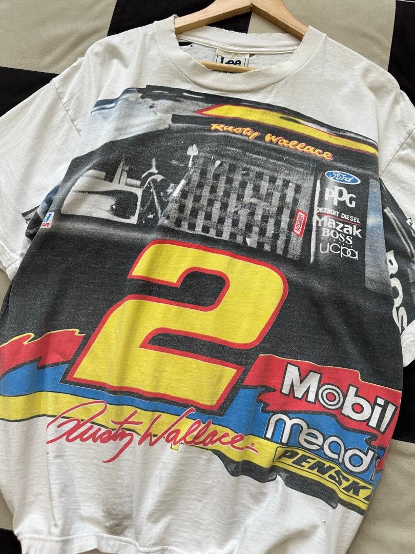 Lee × NASCAR × Vintage VINTAGE LEE SPORT NASCAR OVERPRINT Size US XL / EU 56 / 4 - 4 Thumbnail