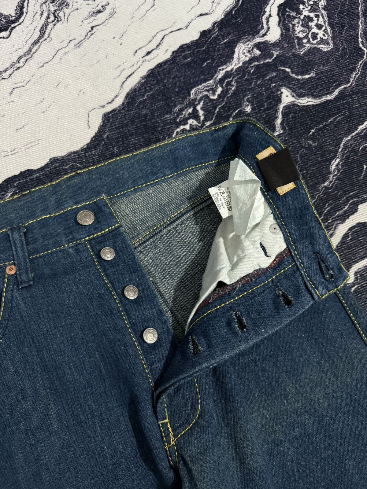 Japanese Brand Sabi sabi deluxe japanese brand jeans Size US 29 - 9 Thumbnail