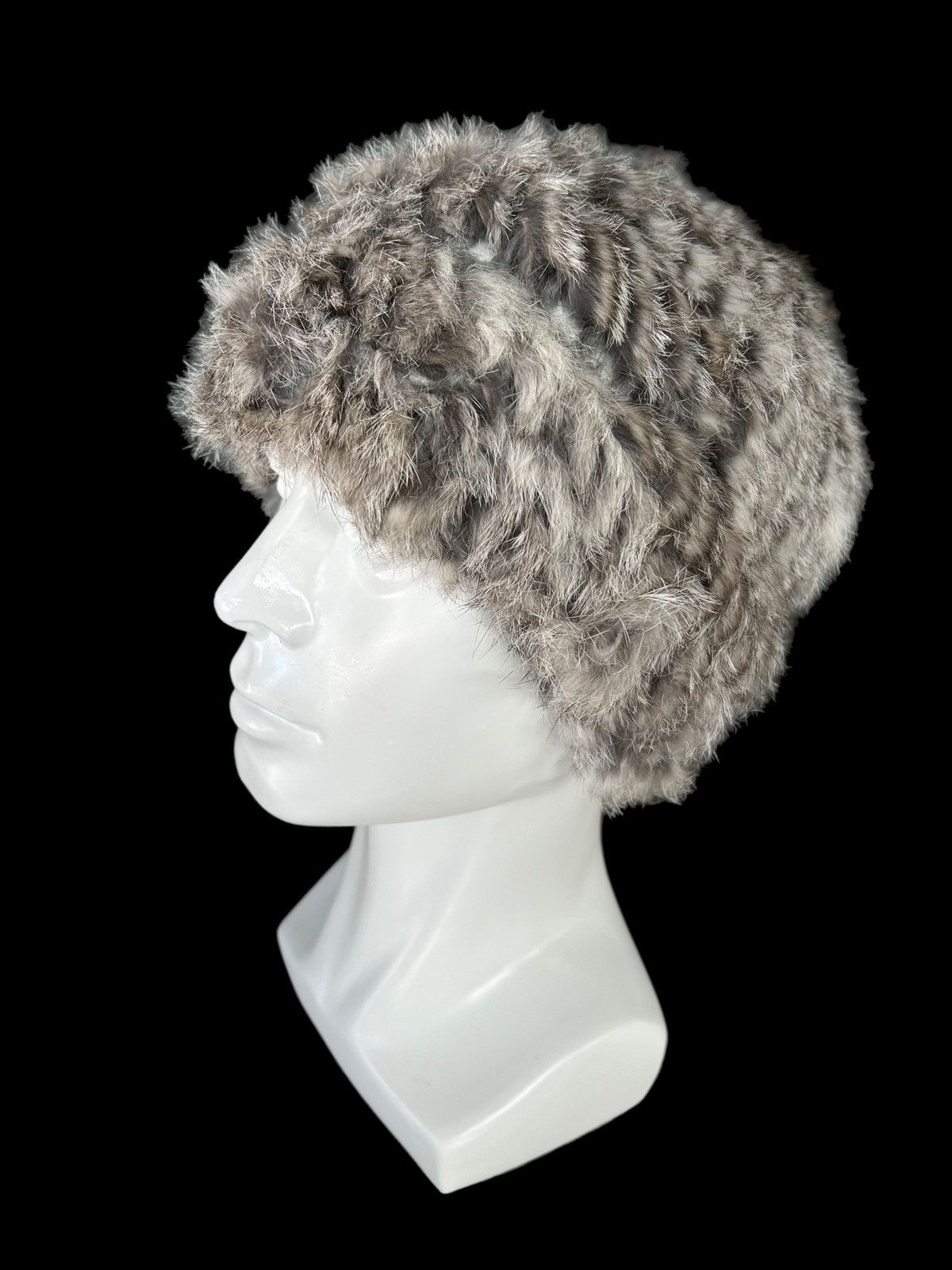 14th Addiction × Hysteric Glamour × Japanese Brand Japanese Brand Mohair Faux Fur Beanie Hats Size ONE SIZE - 4 Thumbnail
