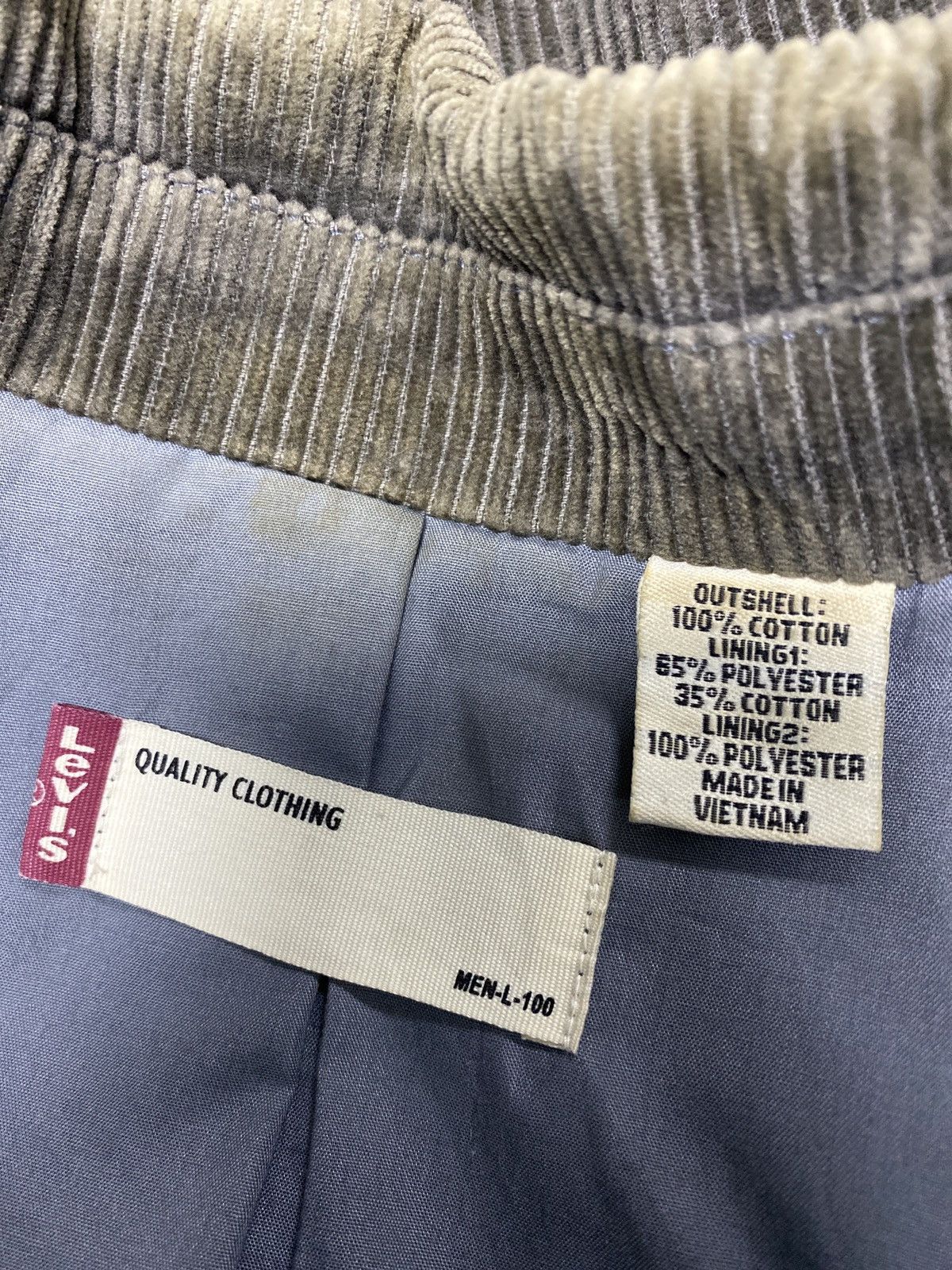 Levi's × Levi's Vintage Clothing × Vintage Vintage Levis corduroy jacket Size US L / EU 52-54 / 3 - 19 Thumbnail