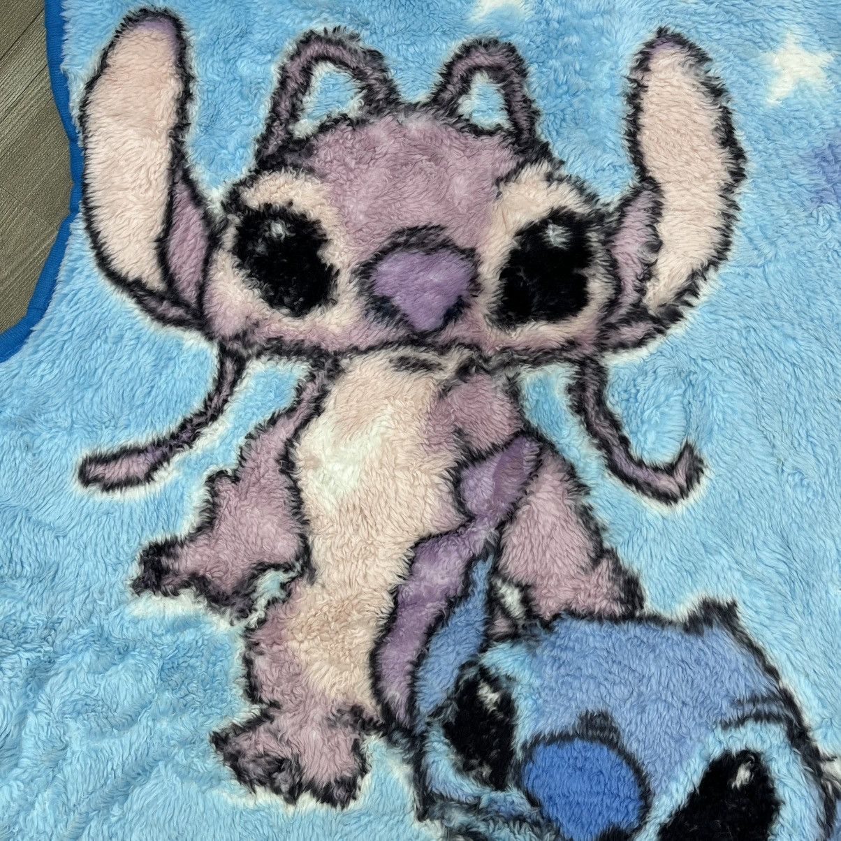 Cartoon Network × Disney × Vintage 2000s Disney Stitch Angel Fleece Vest Size US L / EU 52-54 / 3 - 7 Thumbnail