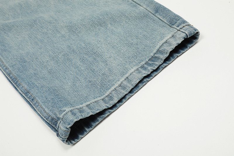 Japanese Brand Men's American Retro Straight-Leg Wide-Leg Jeans Size US 32 / EU 48 - 5 Thumbnail