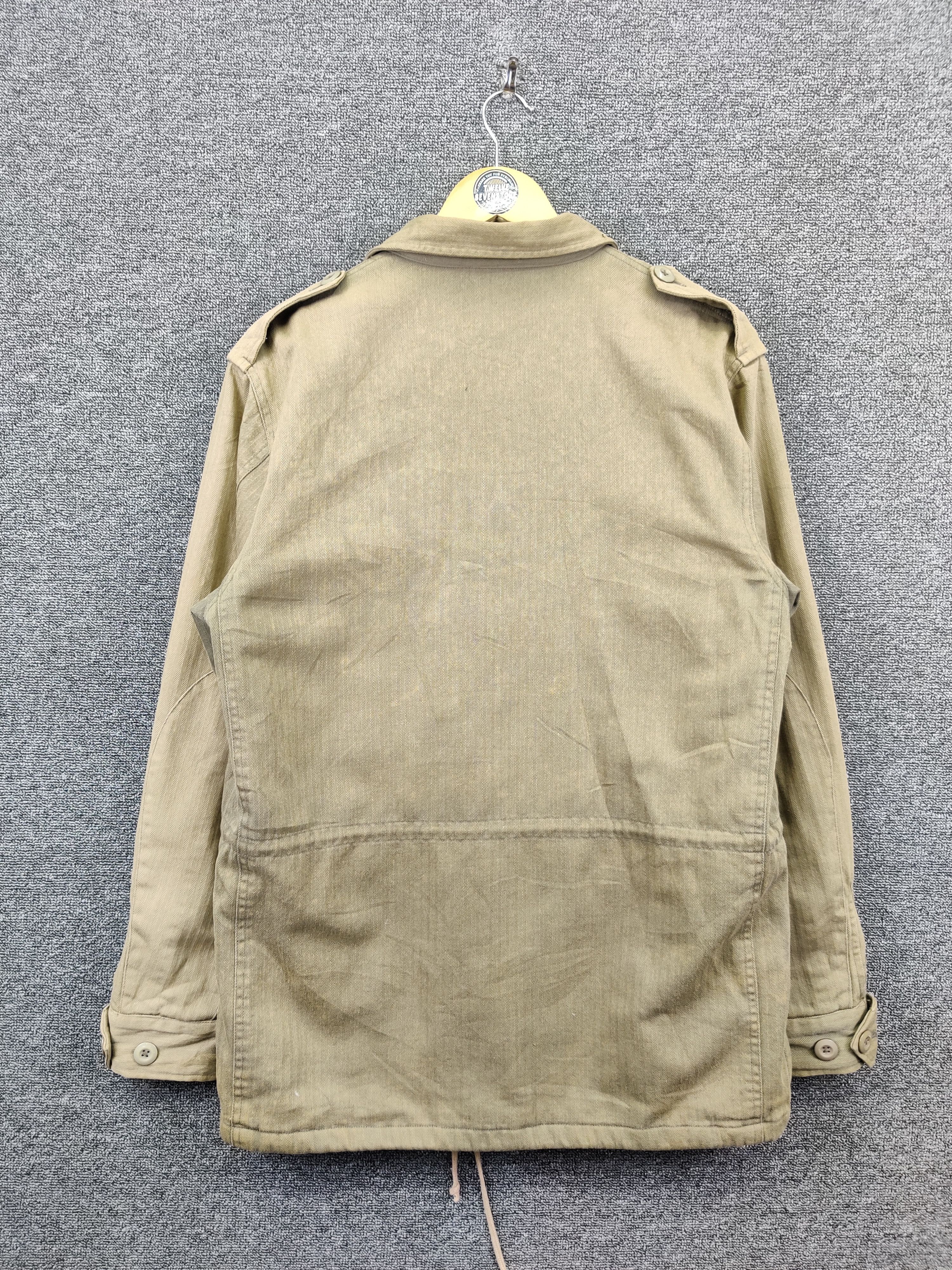 Vintage Vintage French Authentic OG Military Jacket Olive Green Size US L / EU 52-54 / 3 - 8 Thumbnail