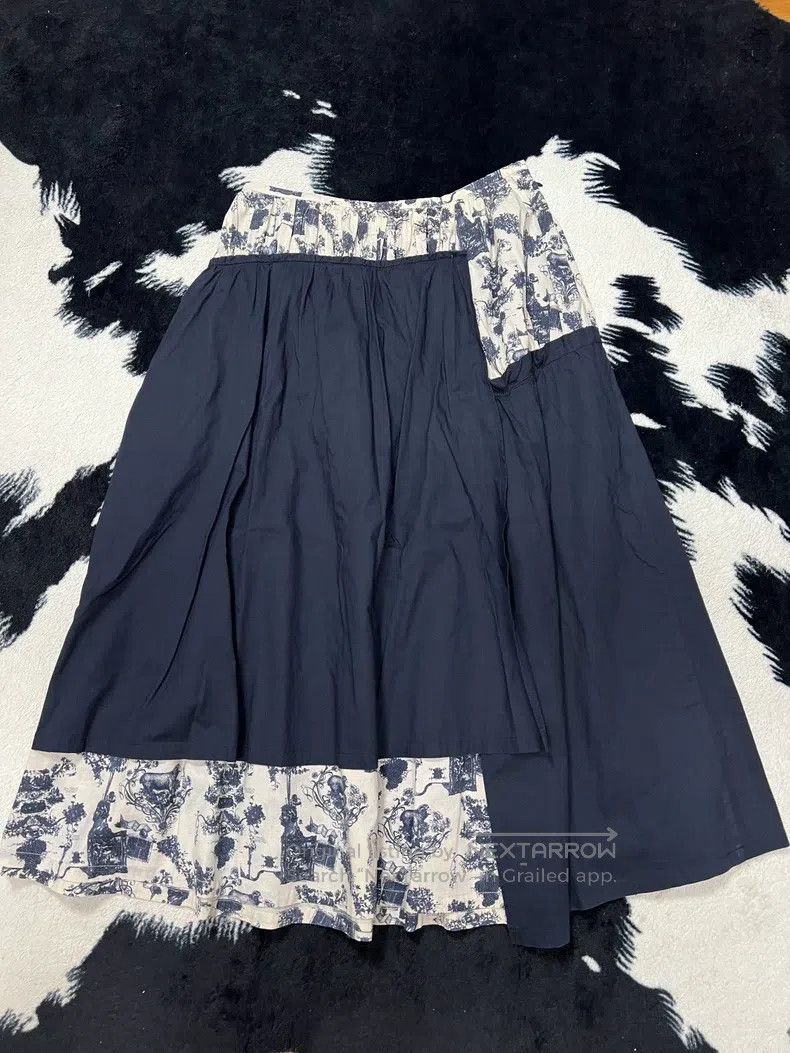 Issey Miyake Issey Miyake Irregular Patchwork Skirt Size 25" / US 0 / IT 36 - 2 Thumbnail