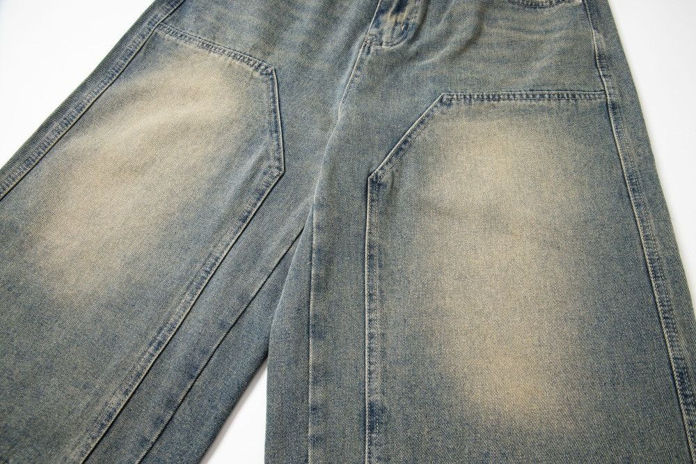 Japanese Brand × Vintage Punk distressed washed cargo denim shorts Size US 32 / EU 48 - 5 Thumbnail