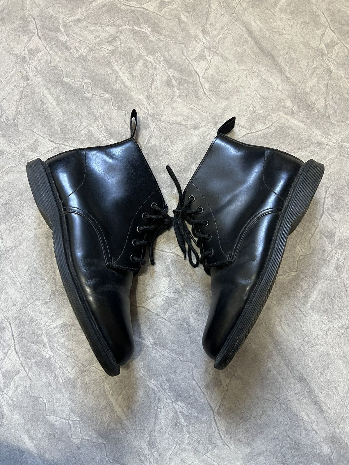 Dr Martens x Vintage Dr. Martens MenS Leather Boots Shoes England in Black, Men's (Size 7.5)