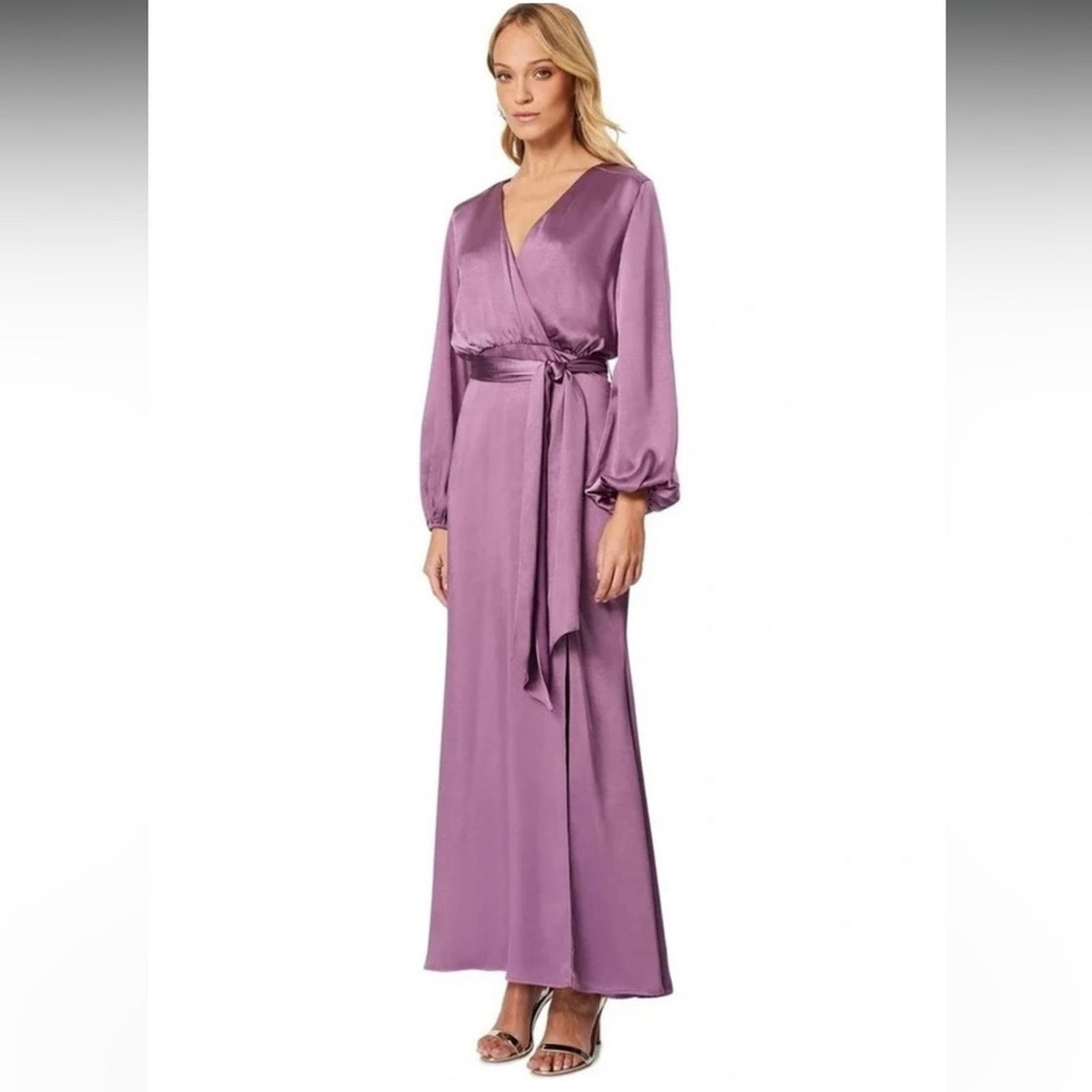 ELLIATT NWT Elliatt $270 Purple Wrap Dress Size S Size S / US 4 / IT 40 - 4 Thumbnail
