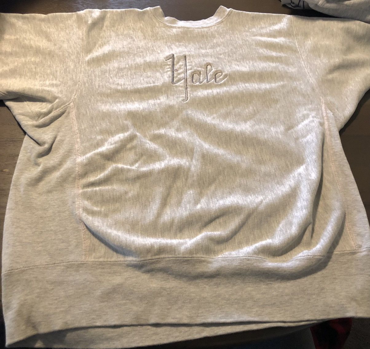 Vintage 80s Yale University champion reverse weave short sleeve Size US L / EU 52-54 / 3 - 2 Thumbnail