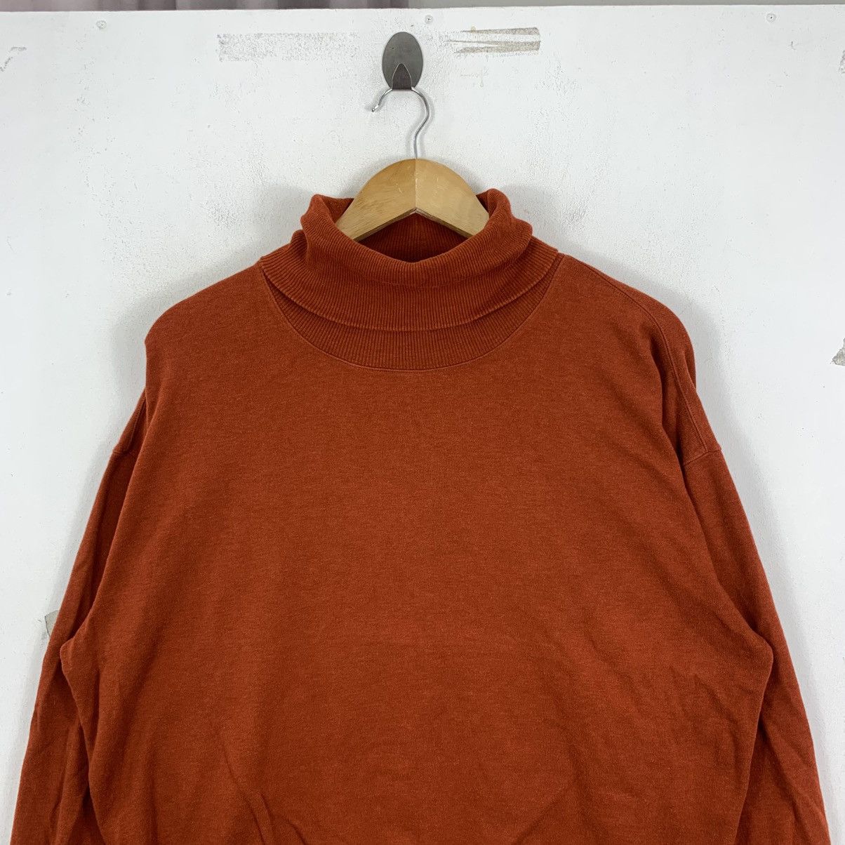 Issey Miyake Vintage 80s ISSEY MIYAKEMEN Turtleneck Japanese Knit Sweater Size US M / EU 48-50 / 2 - 3 Thumbnail