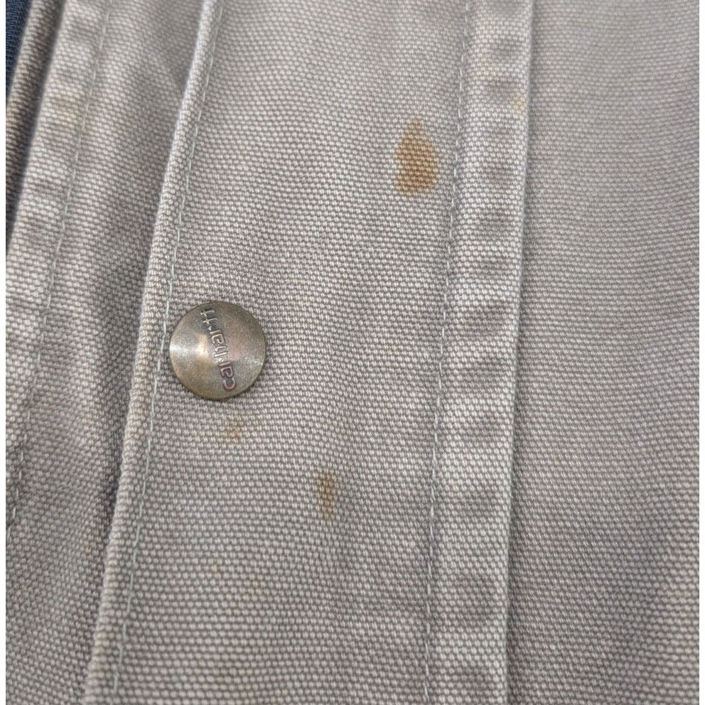 Carhartt × Vintage Vintage Carhartt Blanket Lined Canvas Workwear Chore Jacket Size US XXL / EU 58 / 5 - 6 Thumbnail