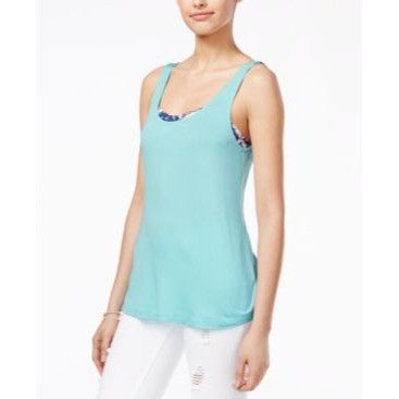 Other Ultra Flirt Juniors' Layered-look Tank Top and Bralette Comb Size XL / US 12-14 / IT 48-50 - 2 Thumbnail