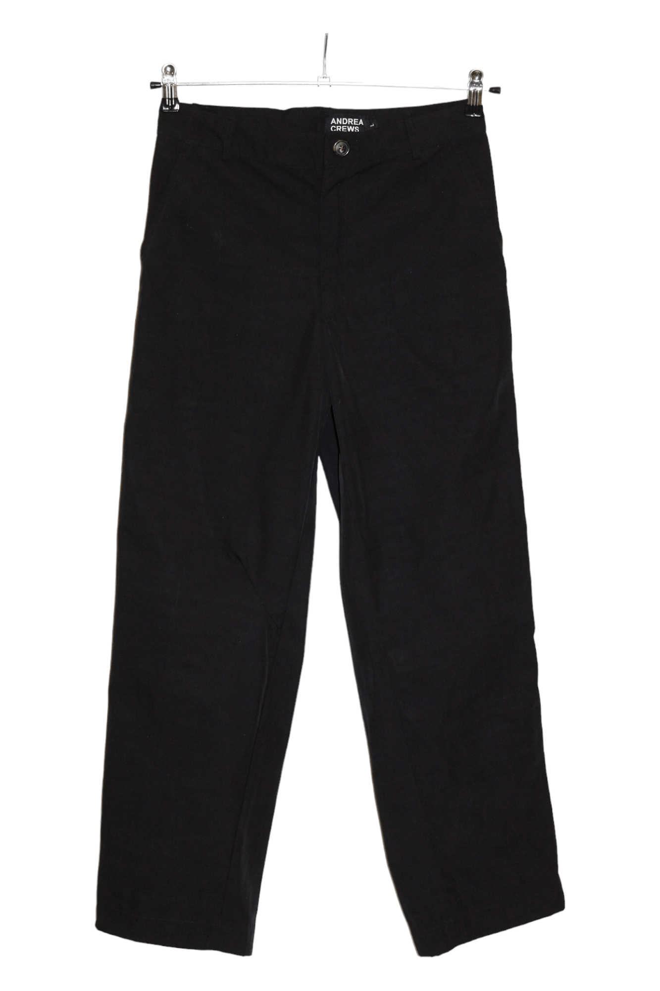 Andrea Crews Andrea Crews 100% Polyamide Logo Taped Pants Size US 31 - 2 Thumbnail