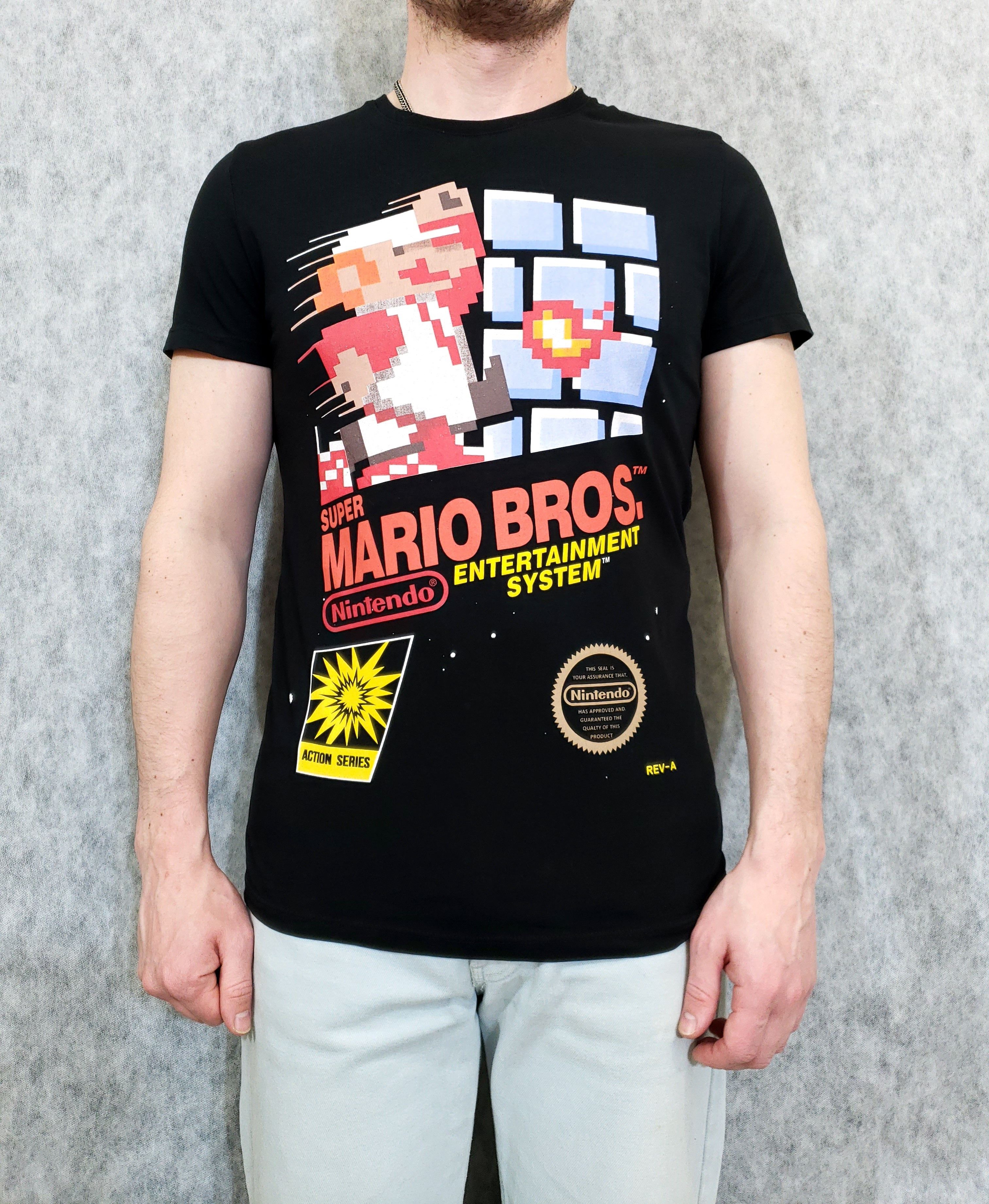 Other VINTAGE STYLE 8-BIT SUPER MARIO BROS. NES Nintendo T-Shirt Size US M / EU 48-50 / 2 - 1 Preview