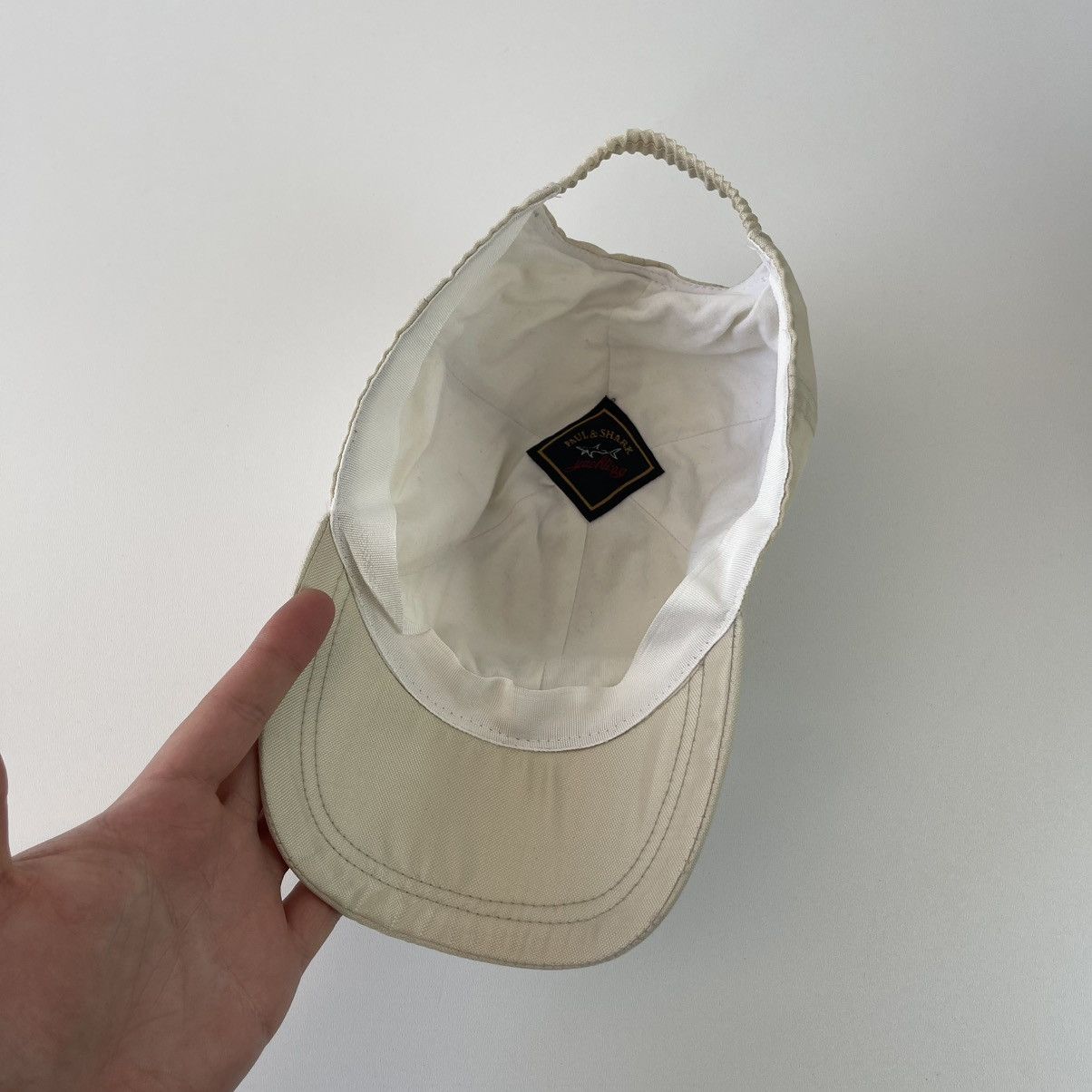 Paul & Shark Paul & Shark Yachting Vintage 6-Panel Baseball Cap White Size ONE SIZE - 7 Thumbnail