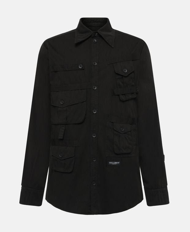 Dolce & Gabbana Long-sleeved shirt Size US M / EU 48-50 / 2 - 1 Thumbnail