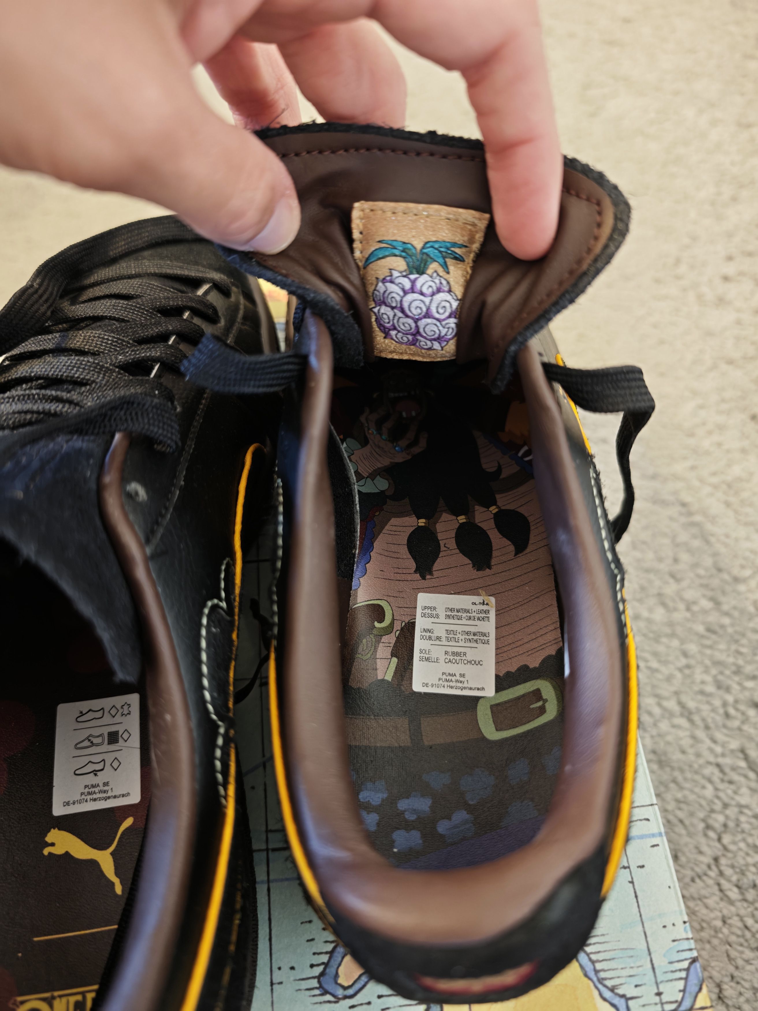 Puma Puma x One piece Blackbeard suedea Size US 9.5 / EU 42-43 - 3 Thumbnail
