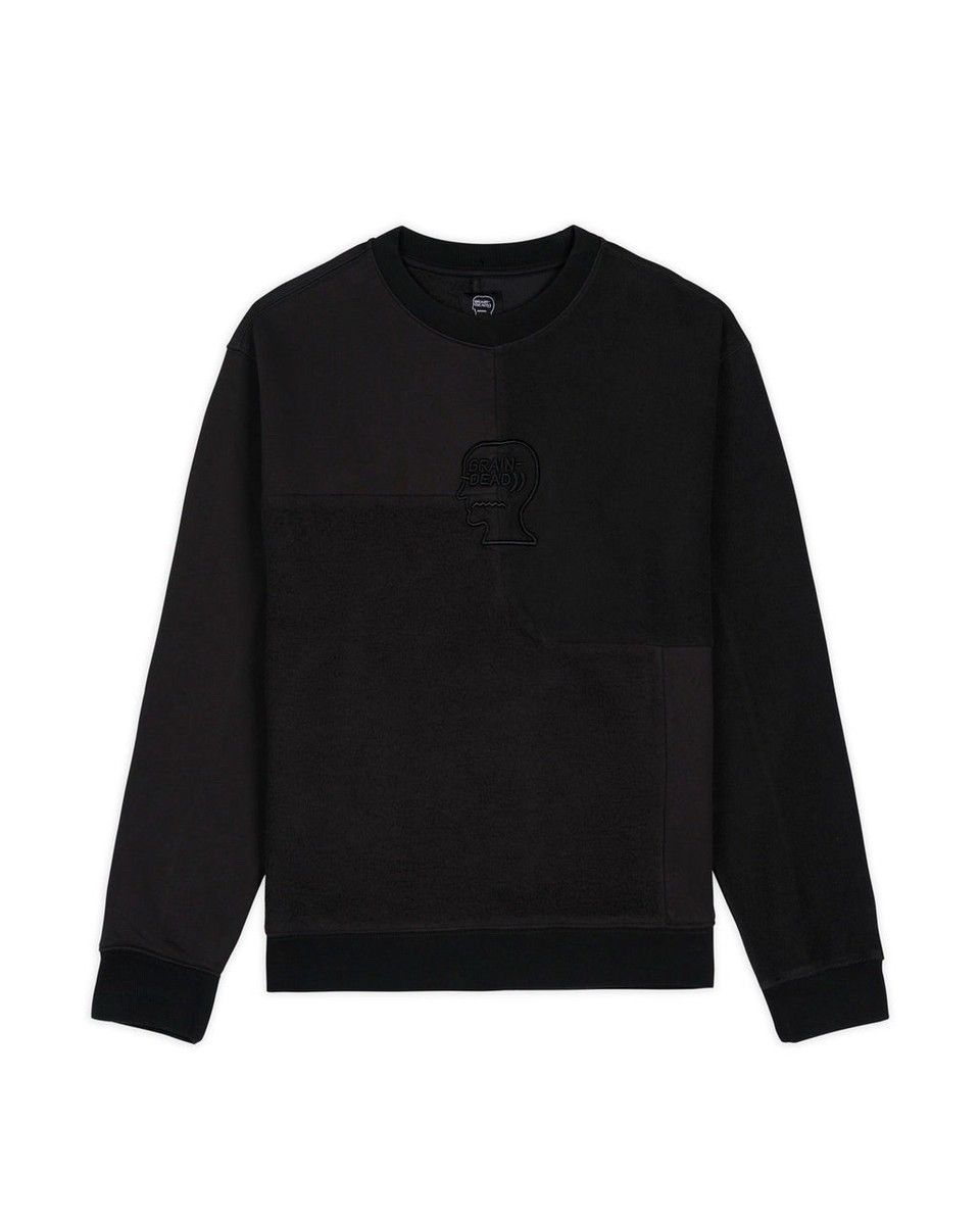 Brain Dead BRAIN DEAD Paneled Sweatshirt NEW Fits size S crewneck Size US XS / EU 42 / 0 - 2 Thumbnail
