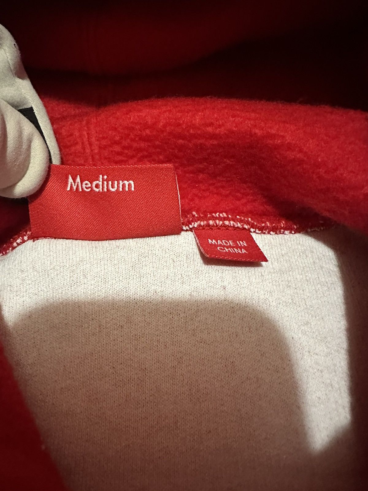 Supreme Supreme Inside Out Box Logo Hoodie Red Size US M / EU 48-50 / 2 - 7 Thumbnail