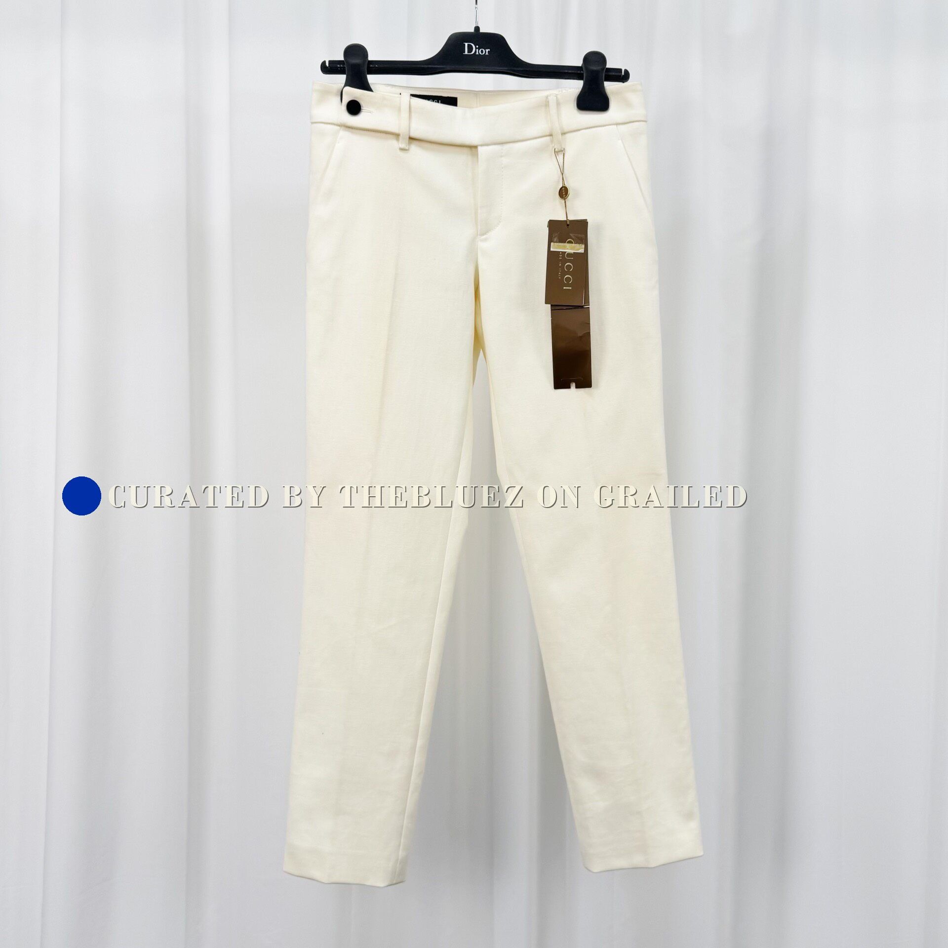 Gucci Gucci White Casual Trousers Size US 40 / EU 56 - 1 Thumbnail