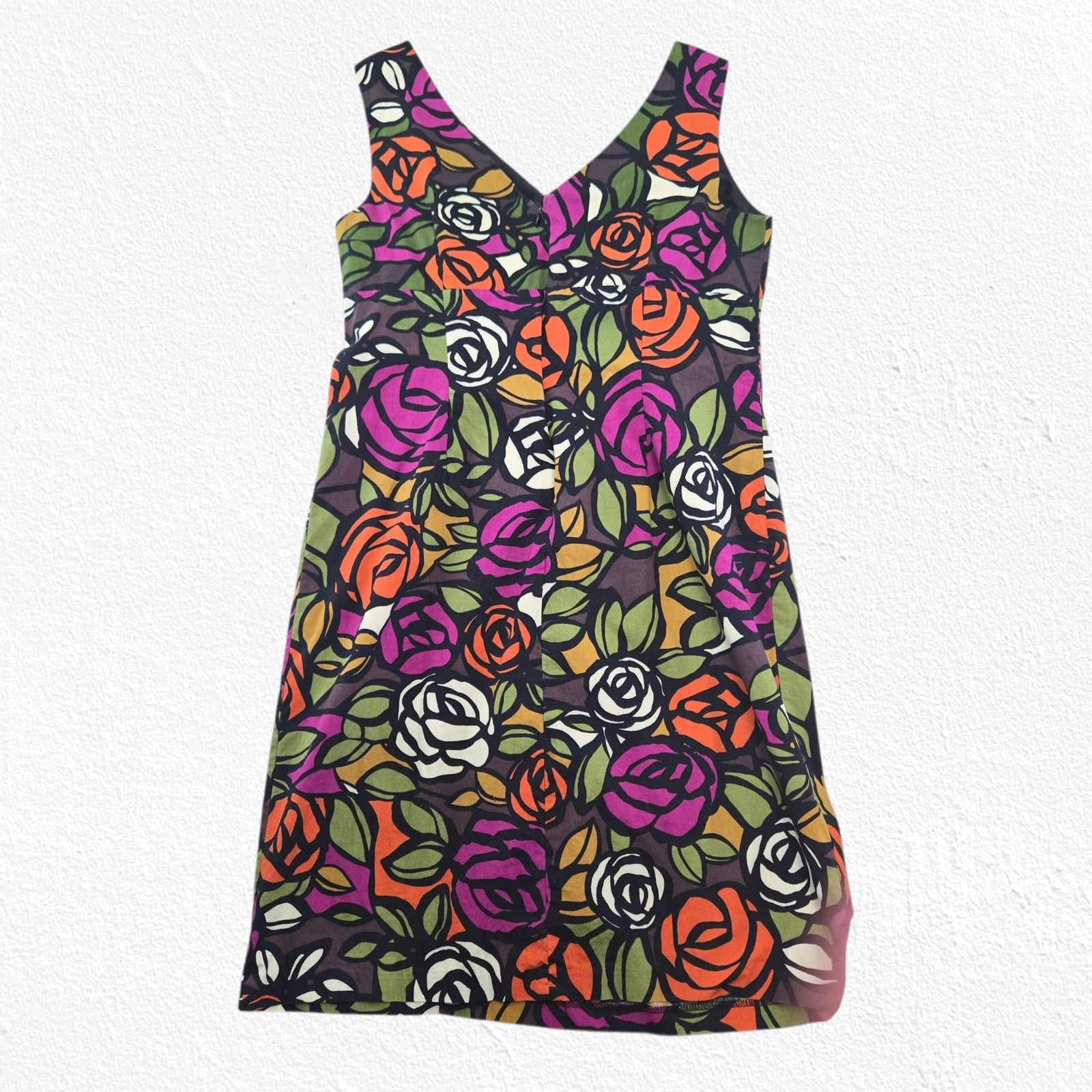 Vintage Y2K R&K Originals Graphic Floral Dress Size 12 Size XL / US 12-14 / IT 48-50 - 10 Thumbnail