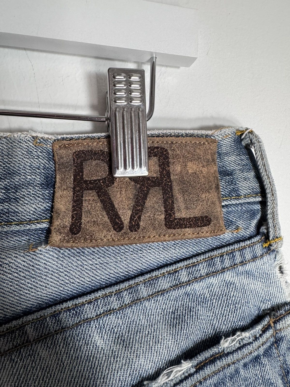 Polo Ralph Lauren × RRL Ralph Lauren RRL distress denim jeans Size US 32 / EU 48 - 5 Thumbnail
