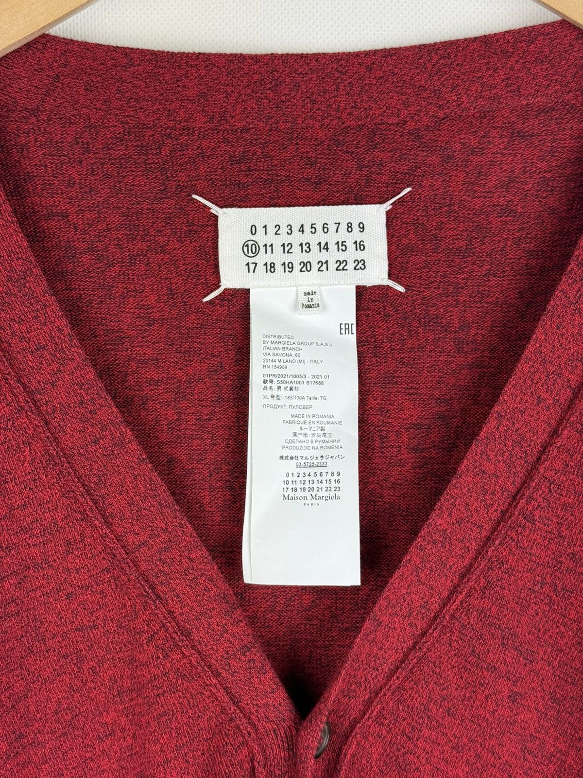 Maison Margiela Maison Margiela Button Front Elbow Patches Cardigan Sweater Size US XL / EU 56 / 4 - 9 Thumbnail