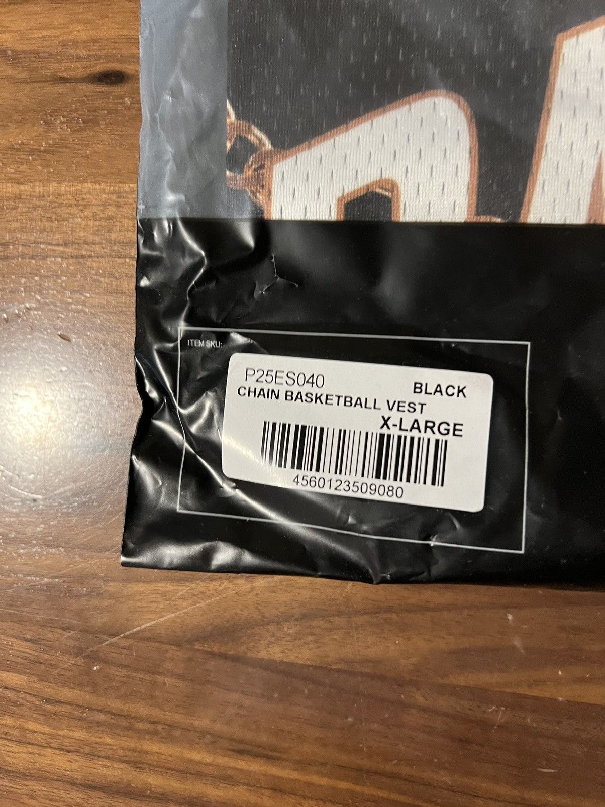 Palace Palace CHAIN BASKETBALL VEST BLACK Mesh Jersey Men’s Size XL Size US XL / EU 56 / 4 - 5 Thumbnail