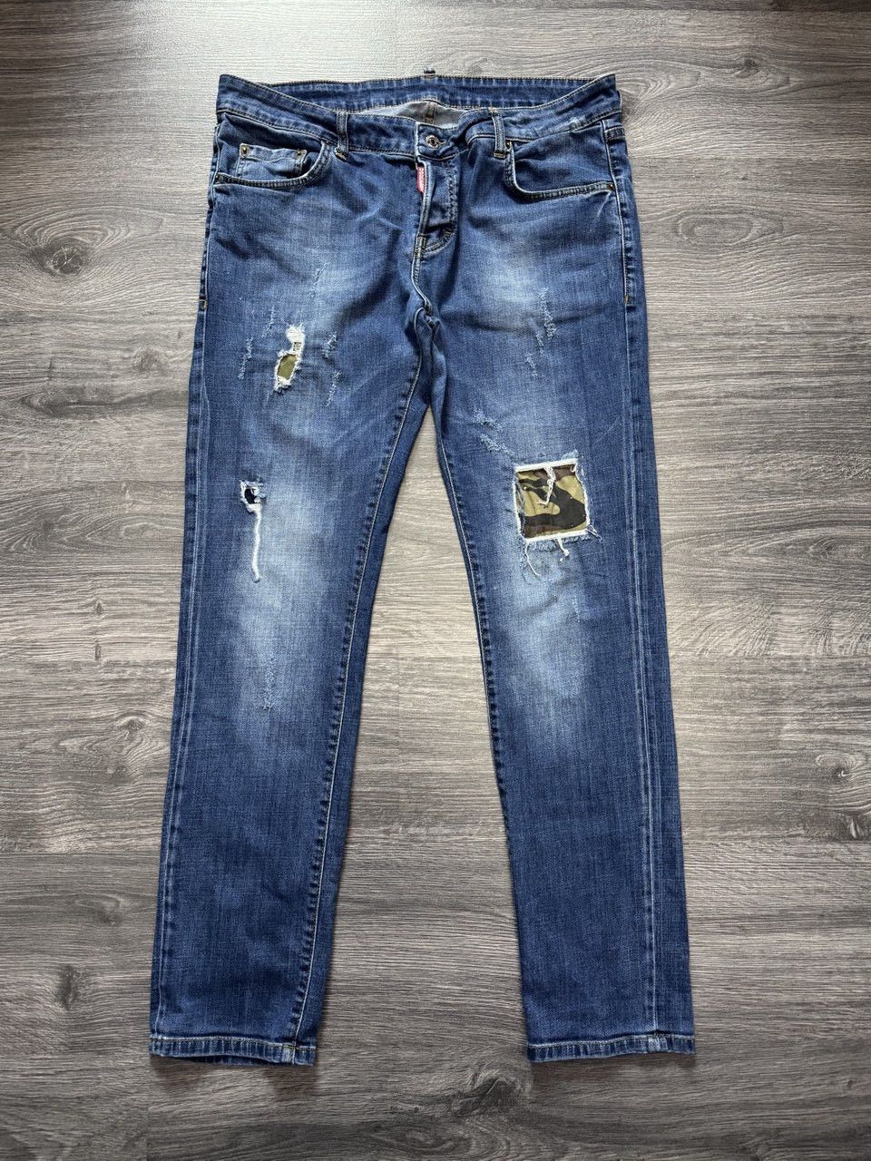 Dsquared2 Dsquared2 Denim Jeans Punk Distressed Avant Garde Size US 38 / EU 54 - 1 Thumbnail