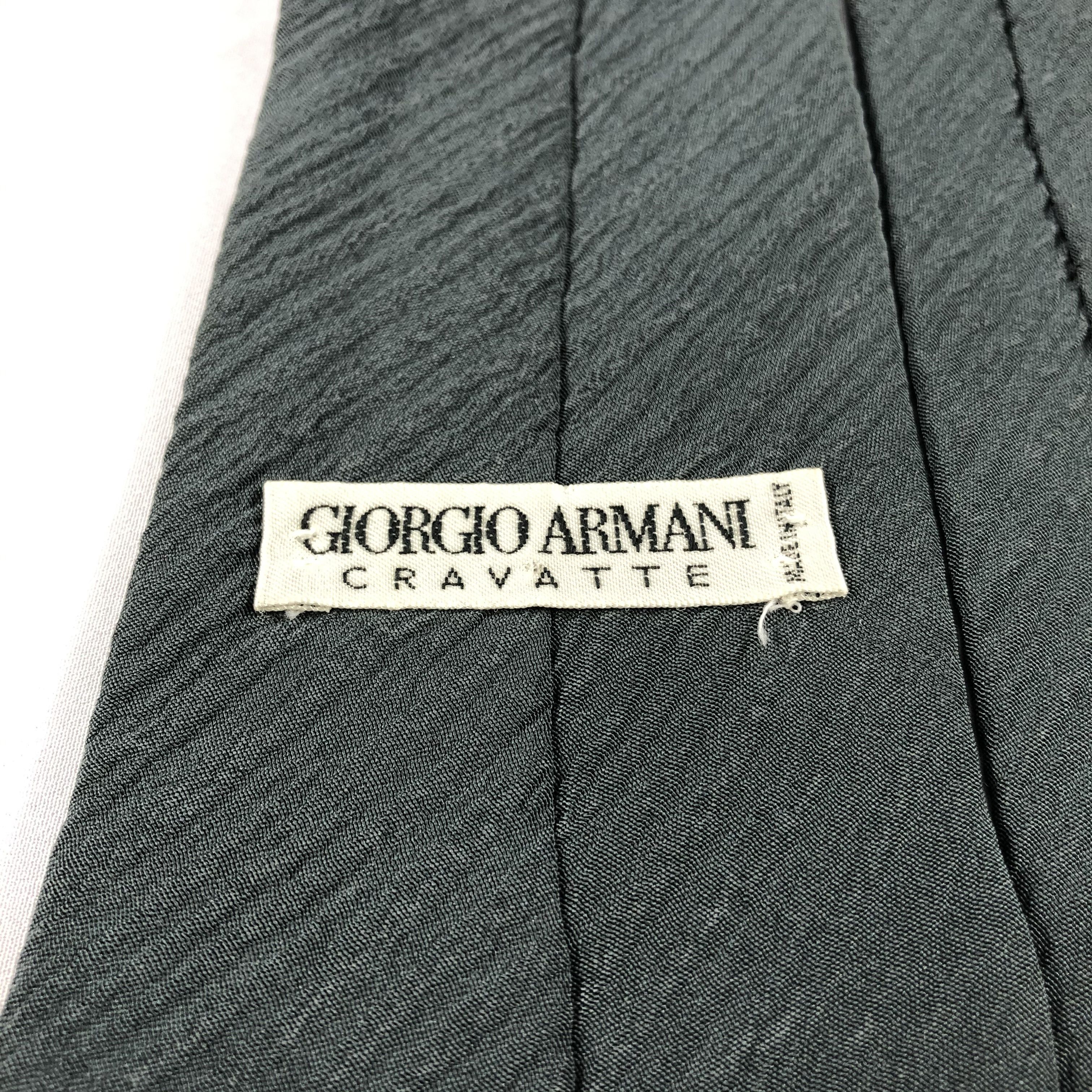 Giorgio Armani Giorgio Armani Silk Neck Tie T56 Size ONE SIZE - 3 Thumbnail