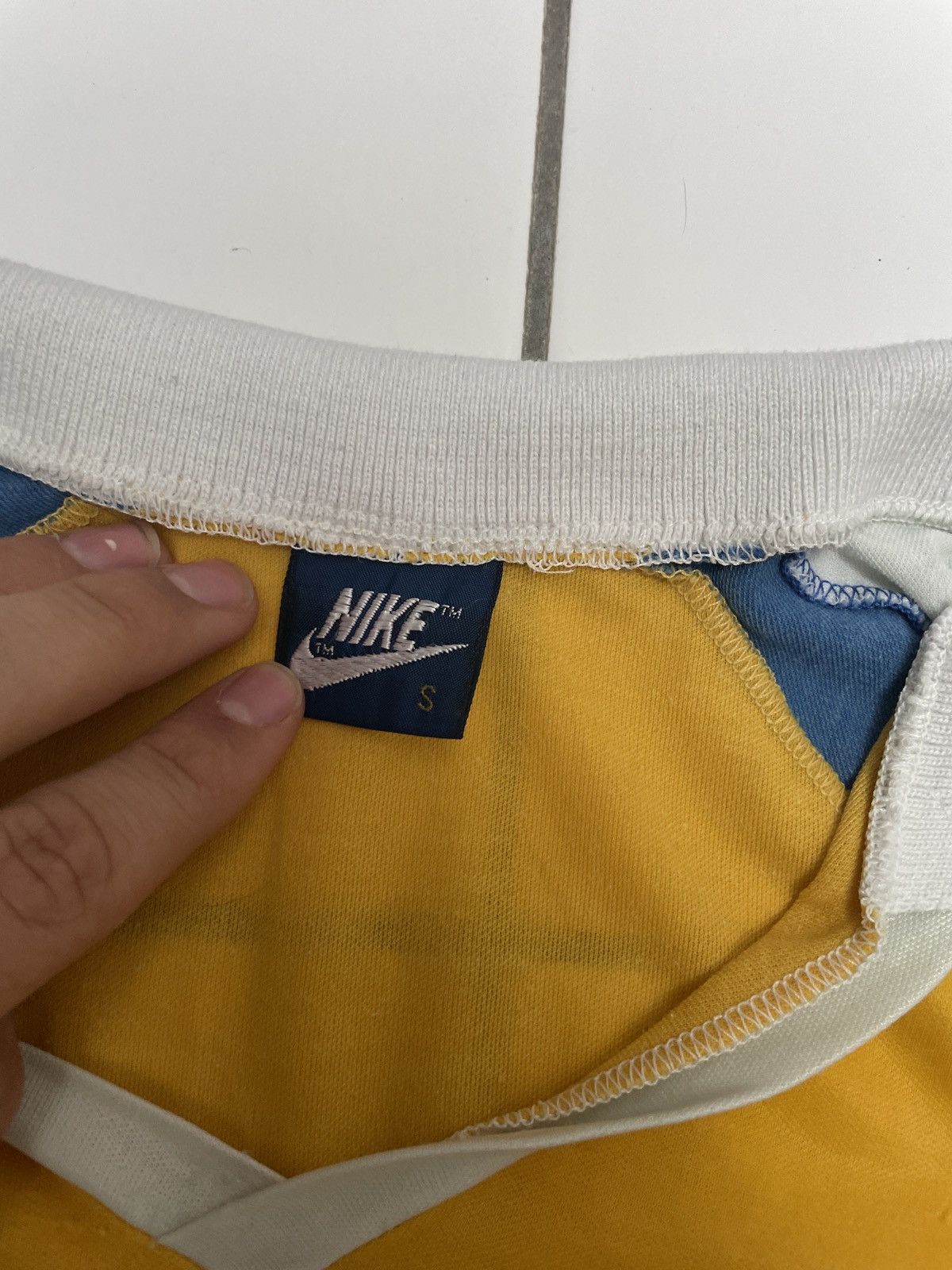 Nike × Vintage Vintage 80s Orgegon Nike Jersey Size US M / EU 48-50 / 2 - 2 Thumbnail