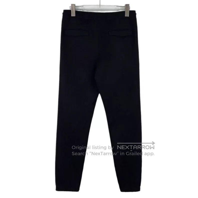 Dior Dior Black wool drawstring elastic waist casual trousers Size US 30 / EU 46 - 2 Thumbnail