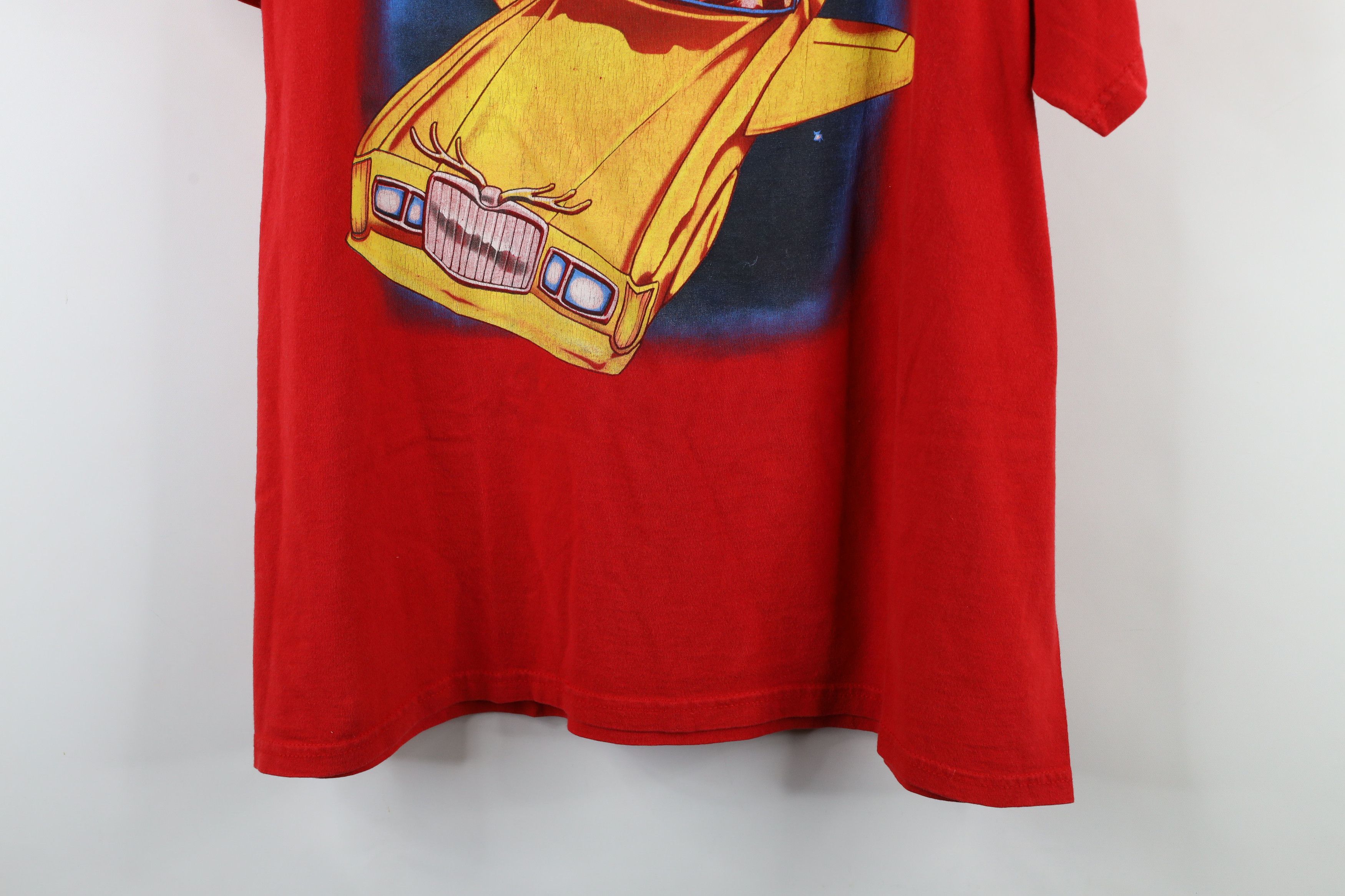 Vintage Vintage 90s Christmas Holidays Santa Sports Car T-Shirt Size US XL / EU 56 / 4 - 3 Thumbnail