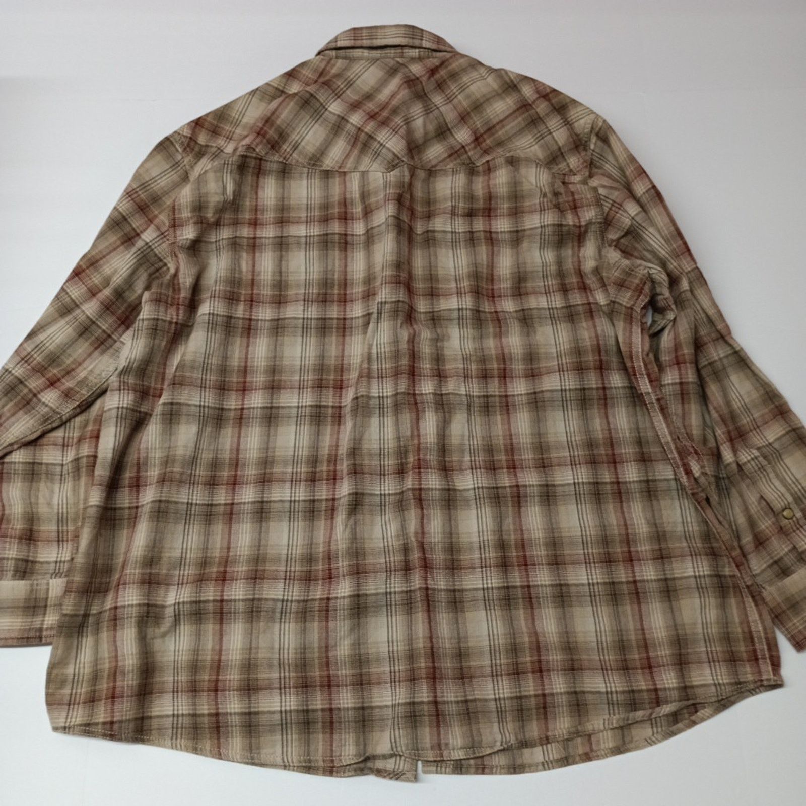 Other Outdoor Life Western Pearl Snap Shirt Plaid Men's Size 2XL Size US XXL / EU 58 / 5 - 8 Thumbnail
